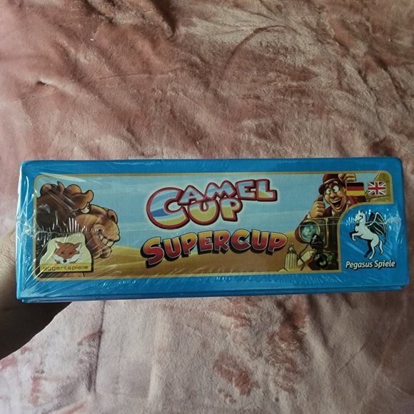 Camel Up Supercup Family Strategy Board Game Expansion Pack NIP NWT - Picture 4 of 7